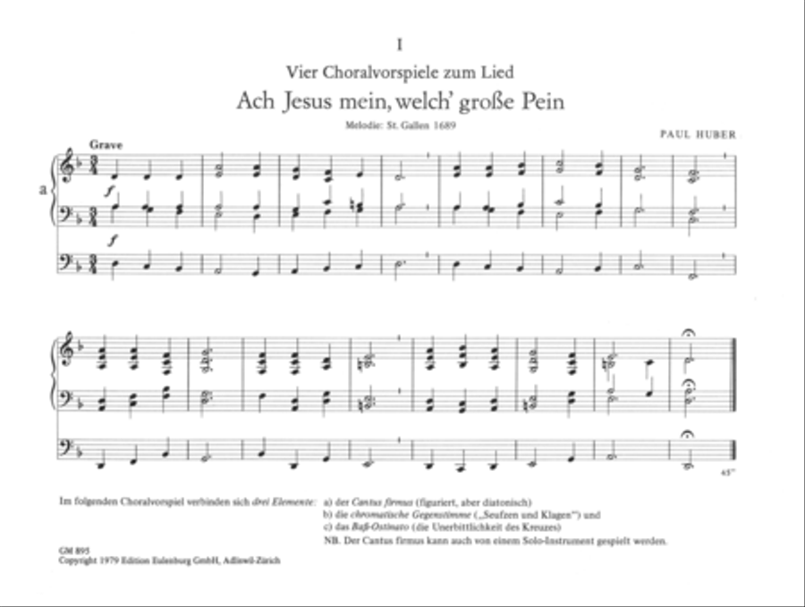 Choral preludes Choral preludes Organ scores gallery preview page 2