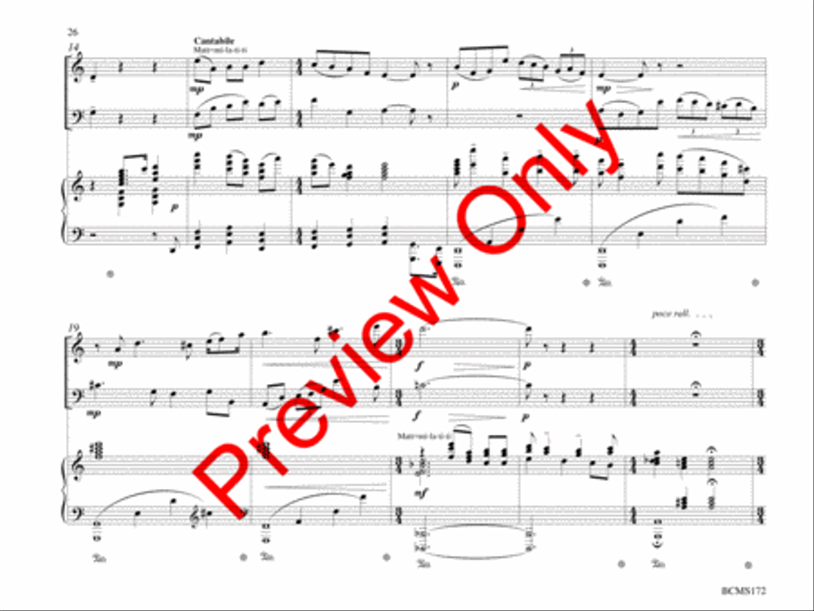 Journey Toward the Eternal Flame Bassoon scores gallery preview page 27