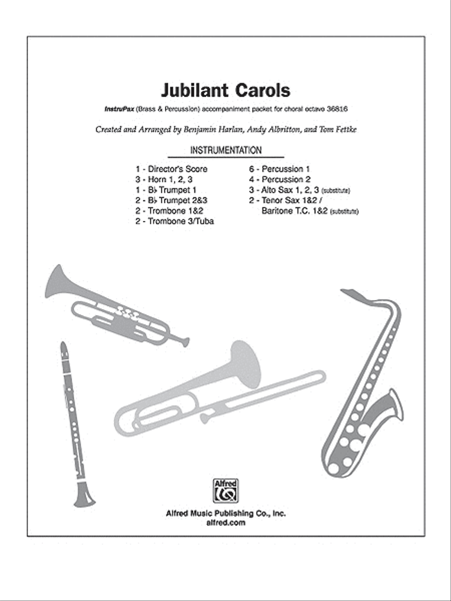 Jubilant Carols Choir scores gallery preview page 1