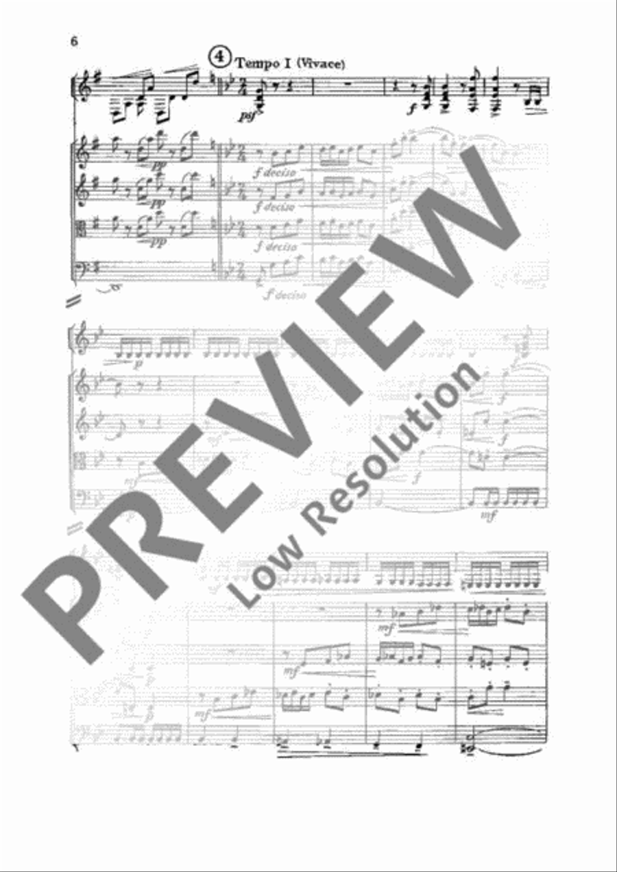 Quintet F Major Cello scores gallery preview page 9