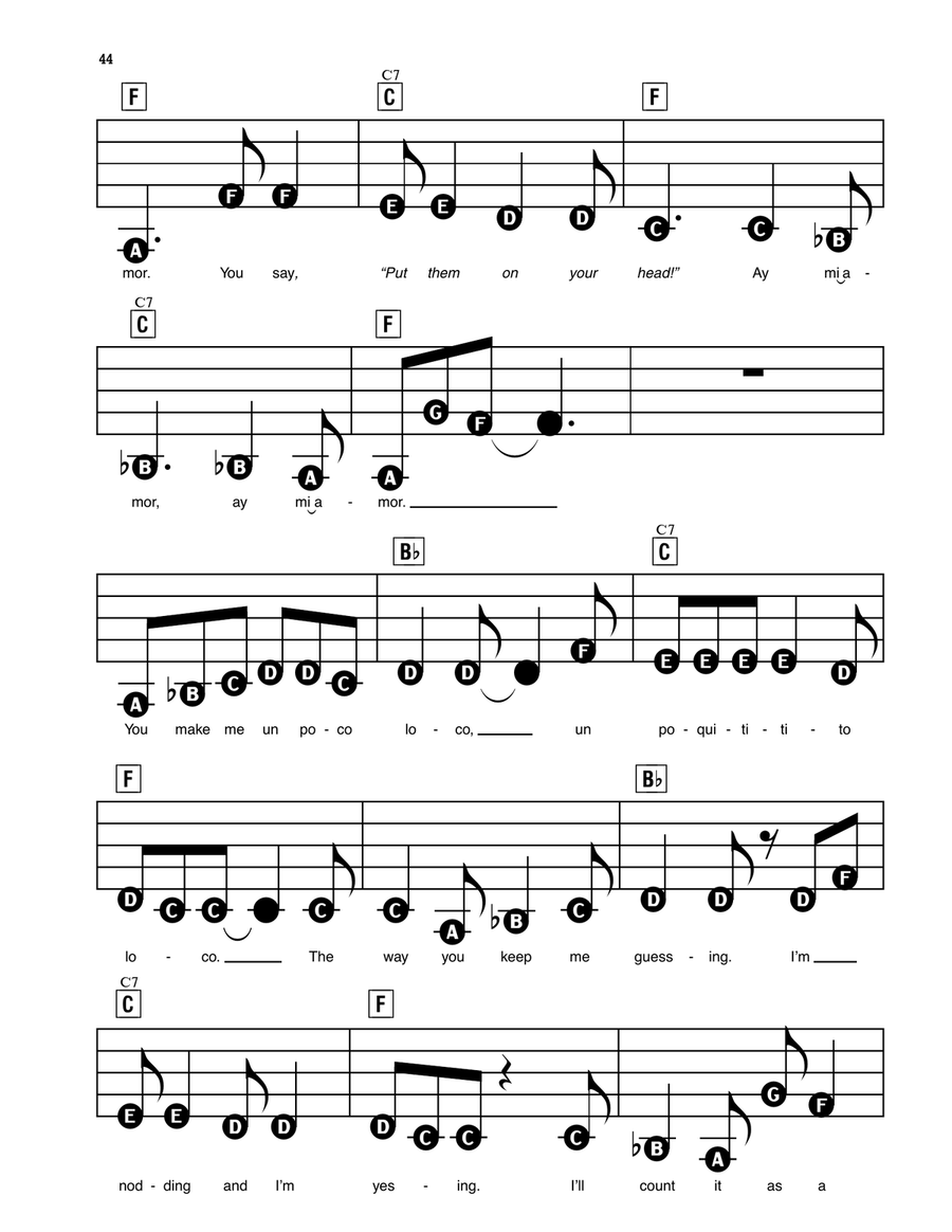 Un Poco Loco (from Coco) Electronic Keyboard scores gallery preview page 2