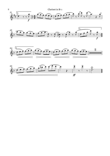 Tarantelle Op. 100 - Clarinet Quartet
