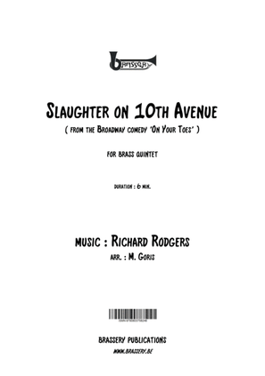 Book cover for Slaughter On Tenth Avenue