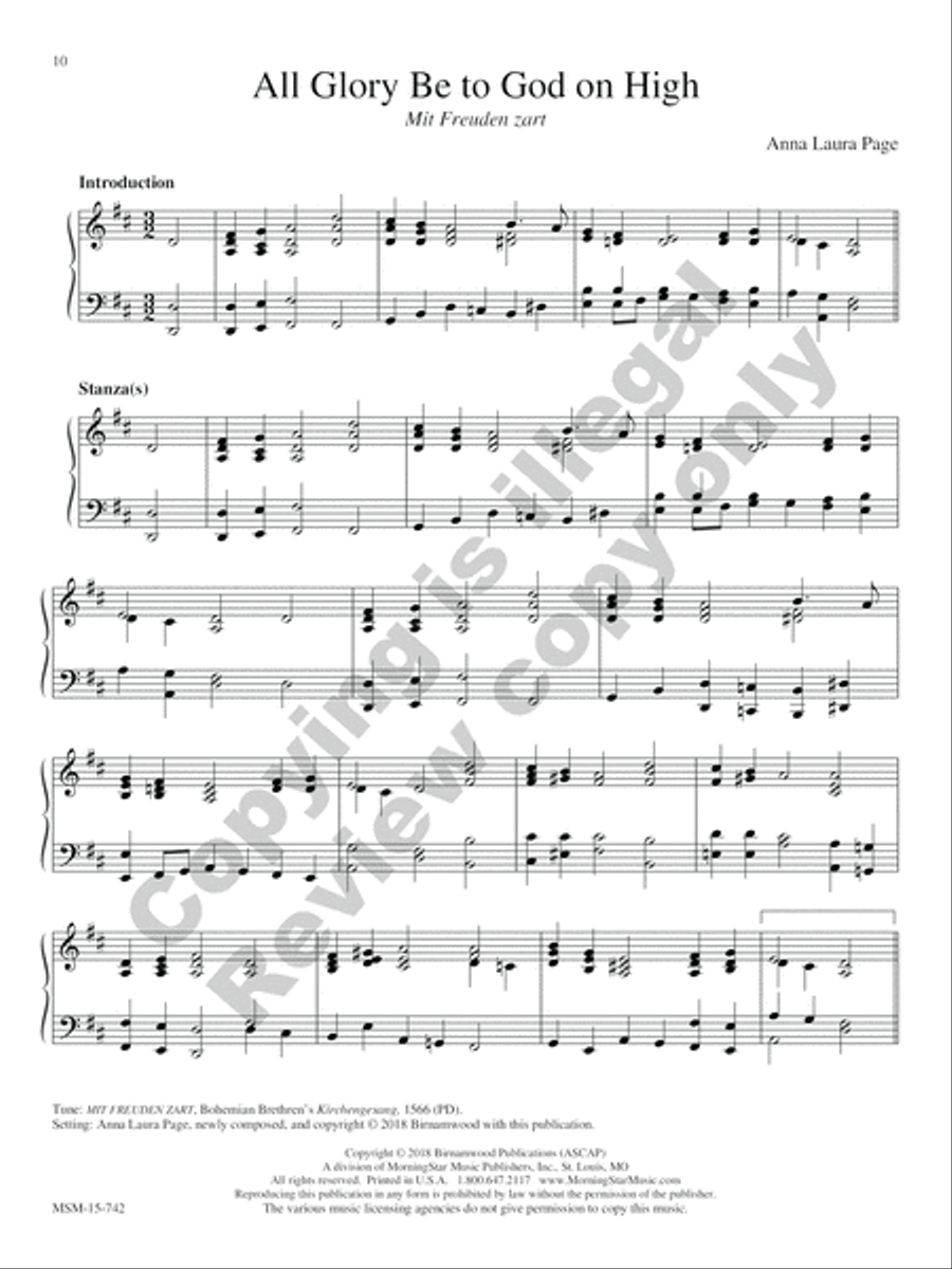 Hymn Enhancements for Piano Hymn Enhancements for Piano Piano Solo scores gallery preview page 6