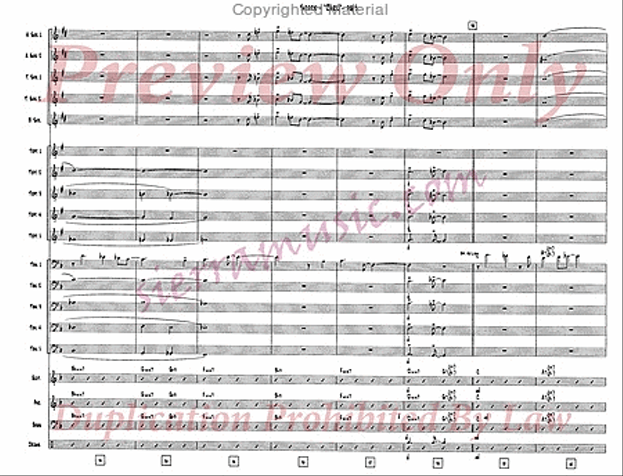 Carl Carl Jazz Ensemble scores gallery preview page 6
