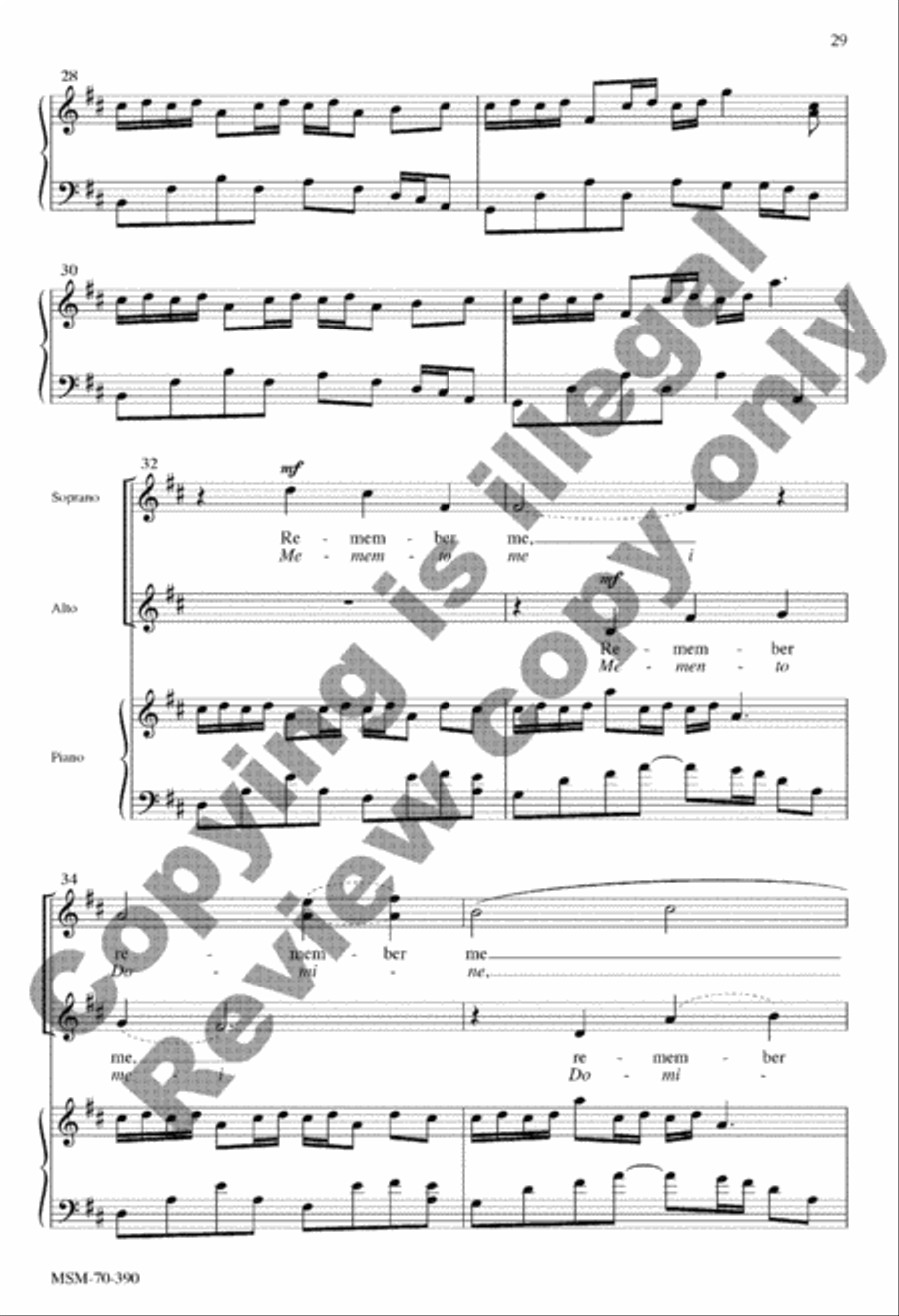 Seven Last Words Seven Last Words 4-Part scores gallery preview page 54