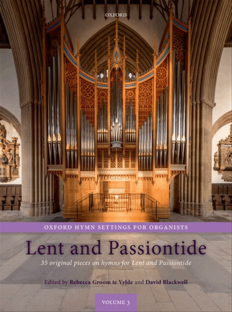 Oxford Hymn Settings for Organists: Lent and Passiontide Organ Solo scores gallery preview page 1