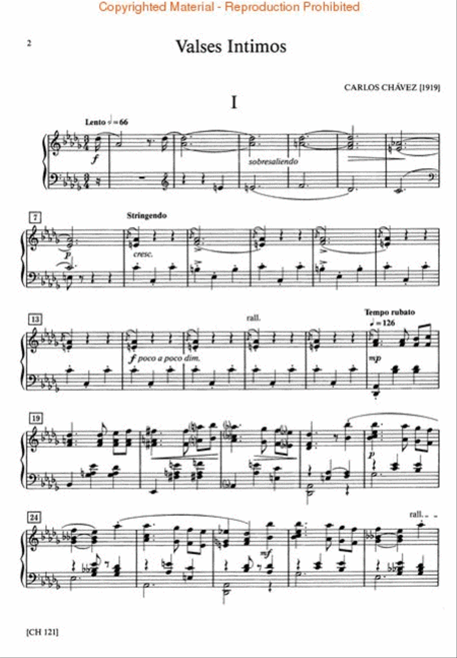 Waltzes and Other Dances for Piano (1919-1925) Piano Solo scores gallery preview page 2