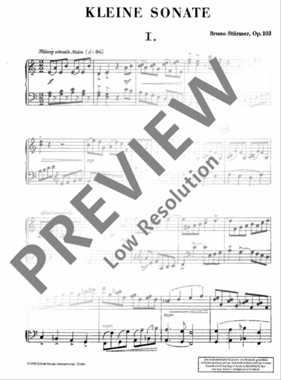 Little Sonata Little Sonata Piano Solo scores gallery preview page 3