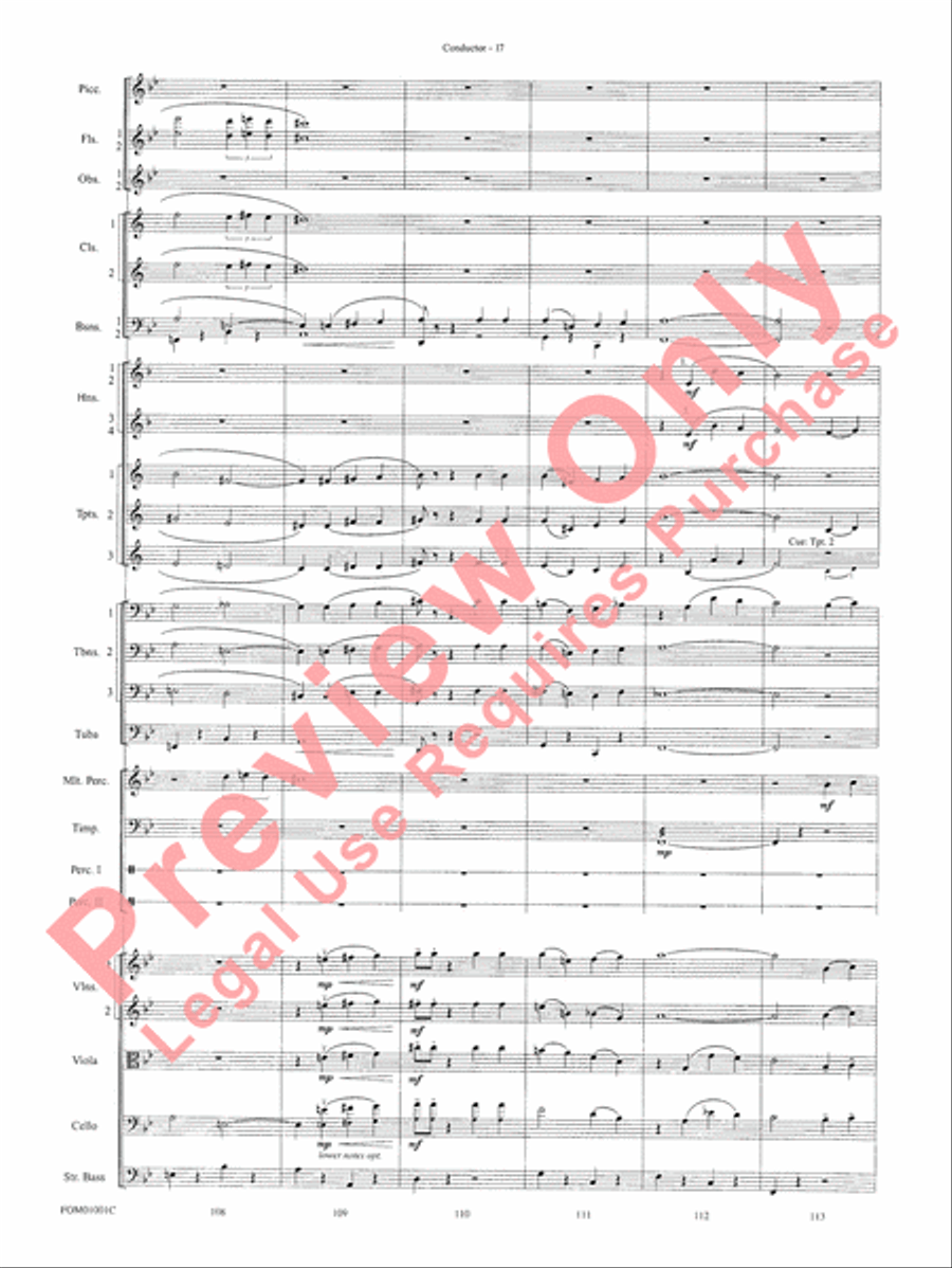 My Fair Lady (Medley) Full Orchestra scores gallery preview page 19