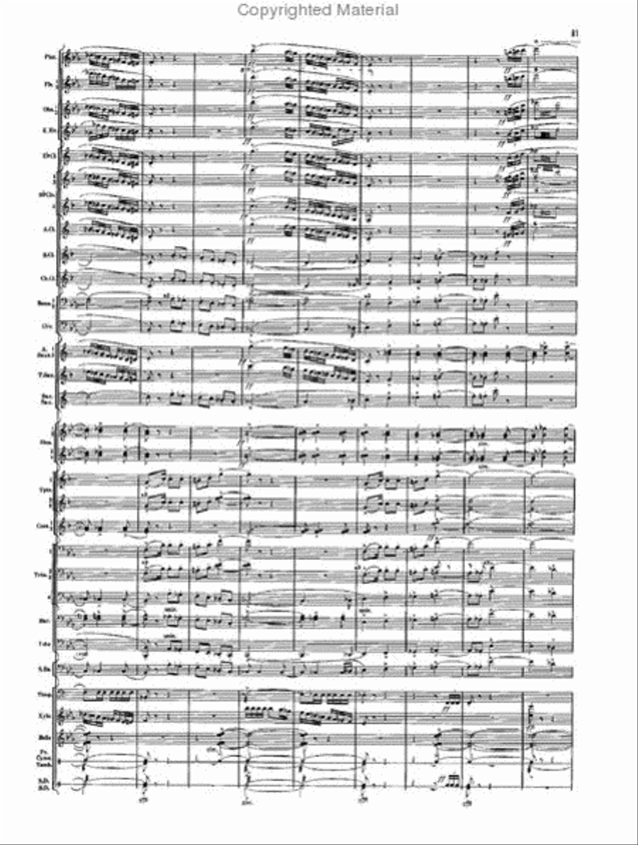 Armenian Dances, Part II Concert Band scores gallery preview page 79