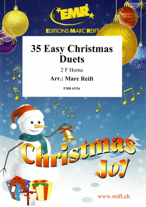 Book cover for 35 Easy Christmas Duets