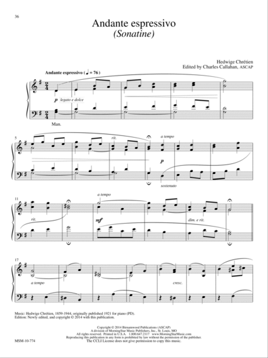 Women Composers' Album Organ scores gallery preview page 13