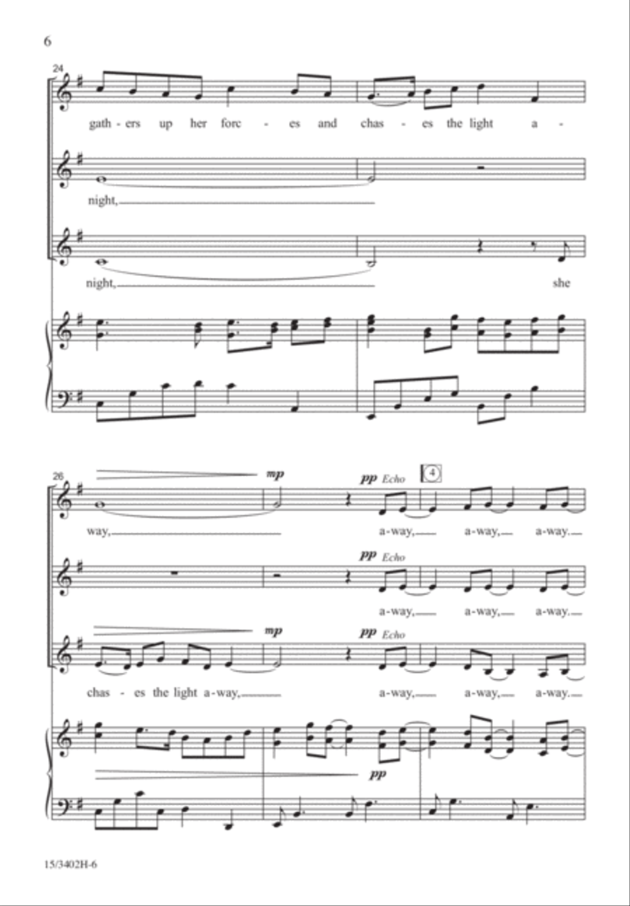 Winter's Waking SSA scores gallery preview page 6
