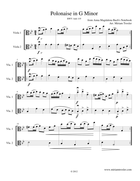 Polonaise in G Minor