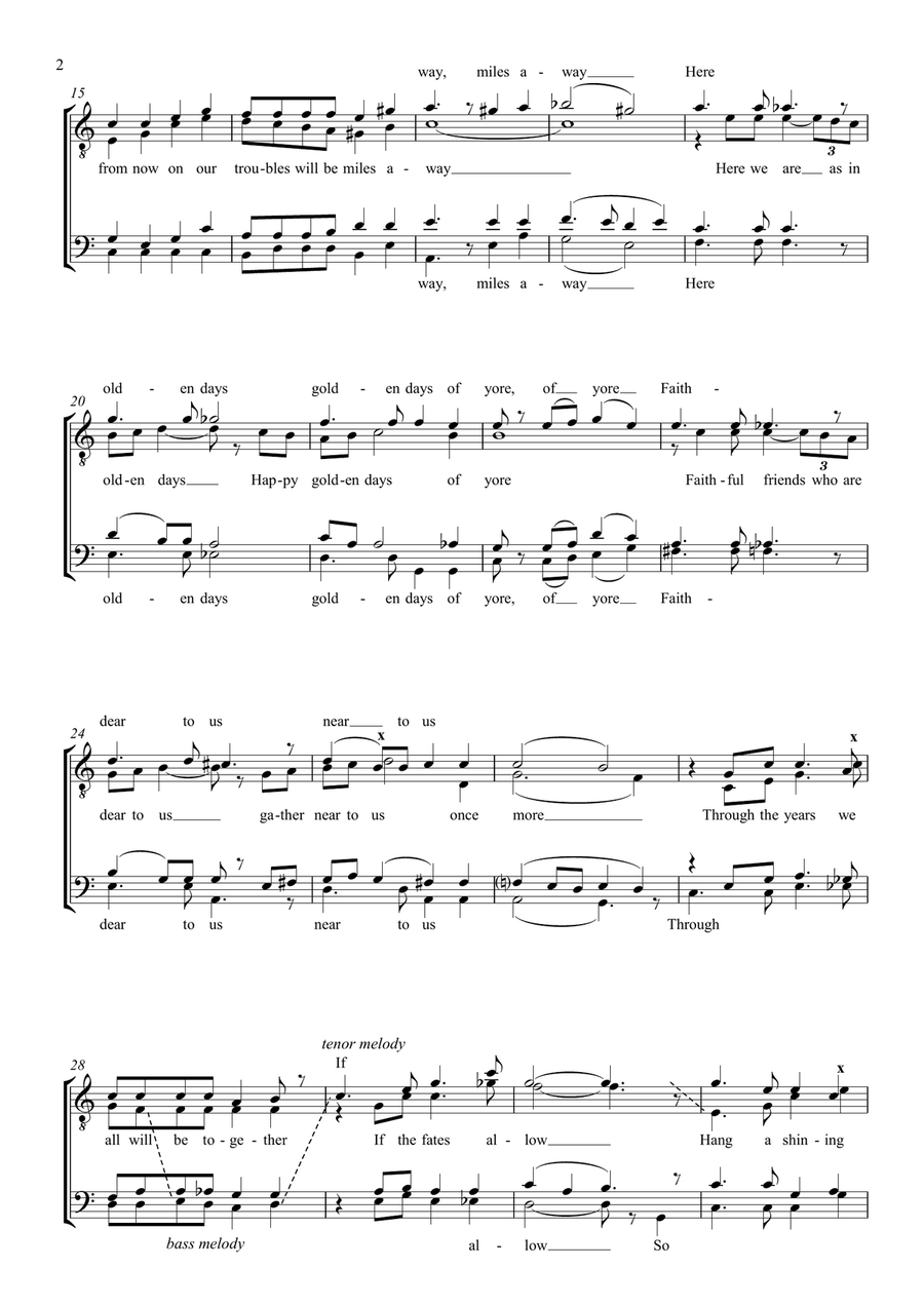 Have Yourself A Merry Little Christmas TTBB scores gallery preview page 2