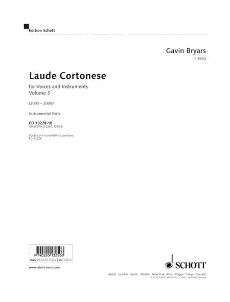 Laude Cortonese Volume 3