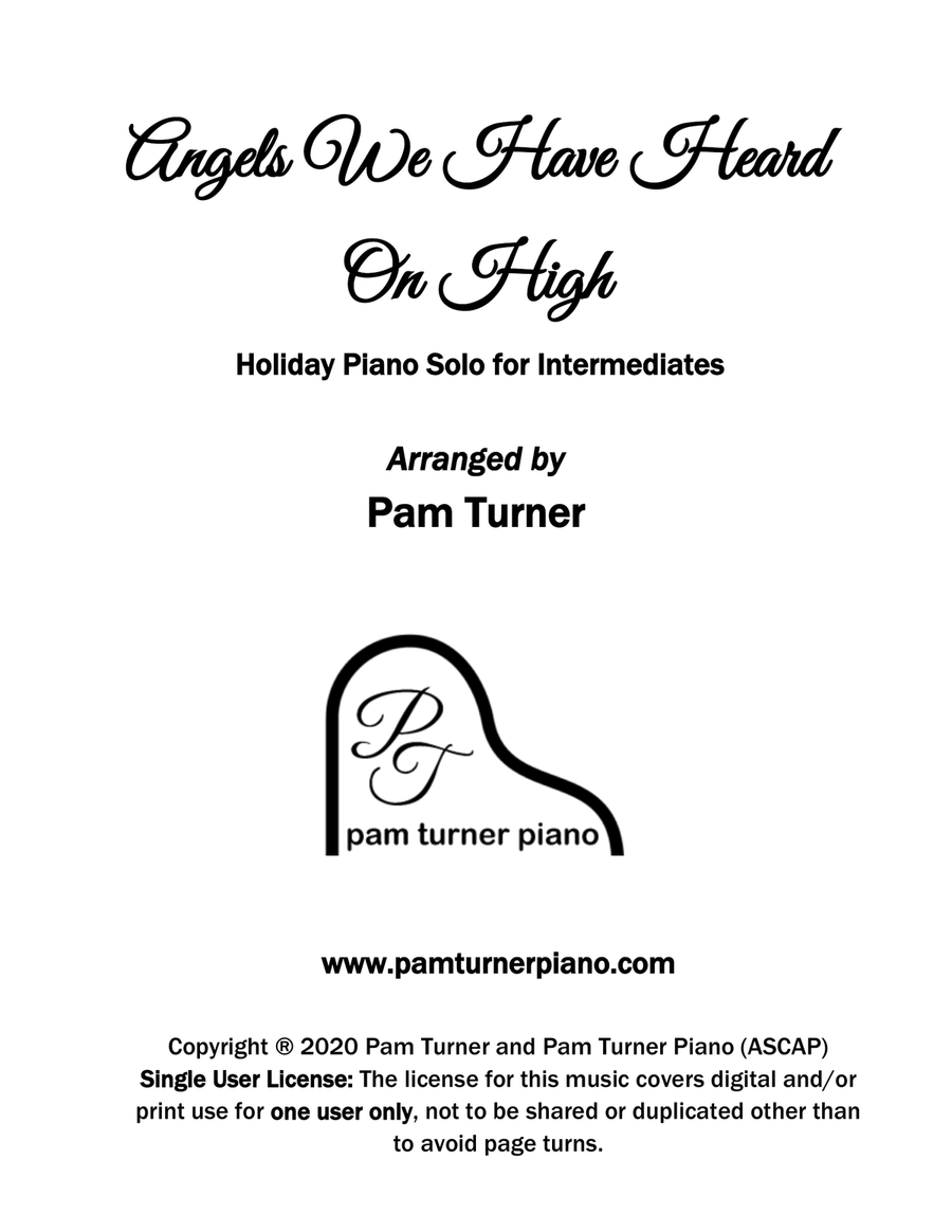 Angels We Have Heard on High (Intermediate Piano Solo) Piano Solo scores gallery preview page 2