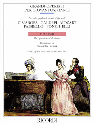 Book cover for Great Opera Composers for Young Singers