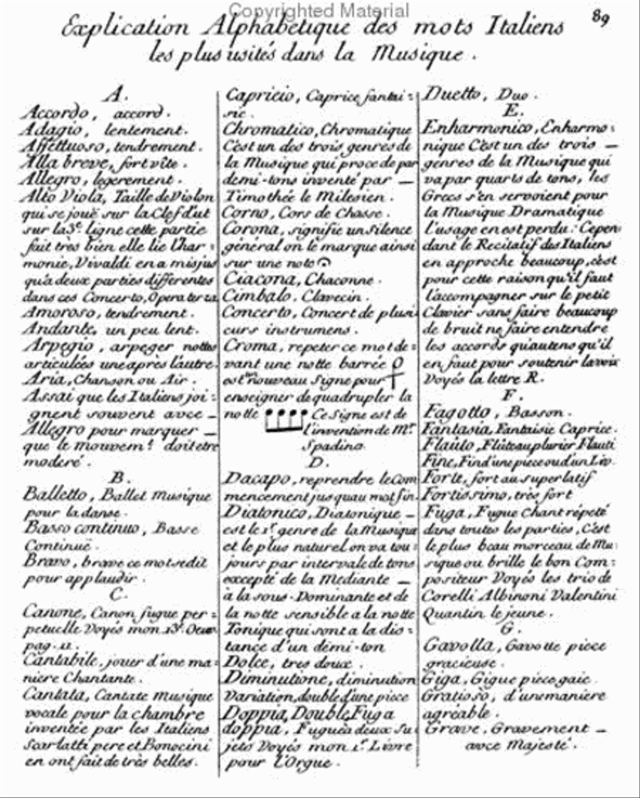 Methods & Treatises Continuo Bass - Volume 4 - France 1600-1800 Basso Continuo scores gallery preview page 3