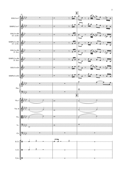 Via Dolorosa - (piano, violin, cello, flute, clarinet, saxophone) image number null