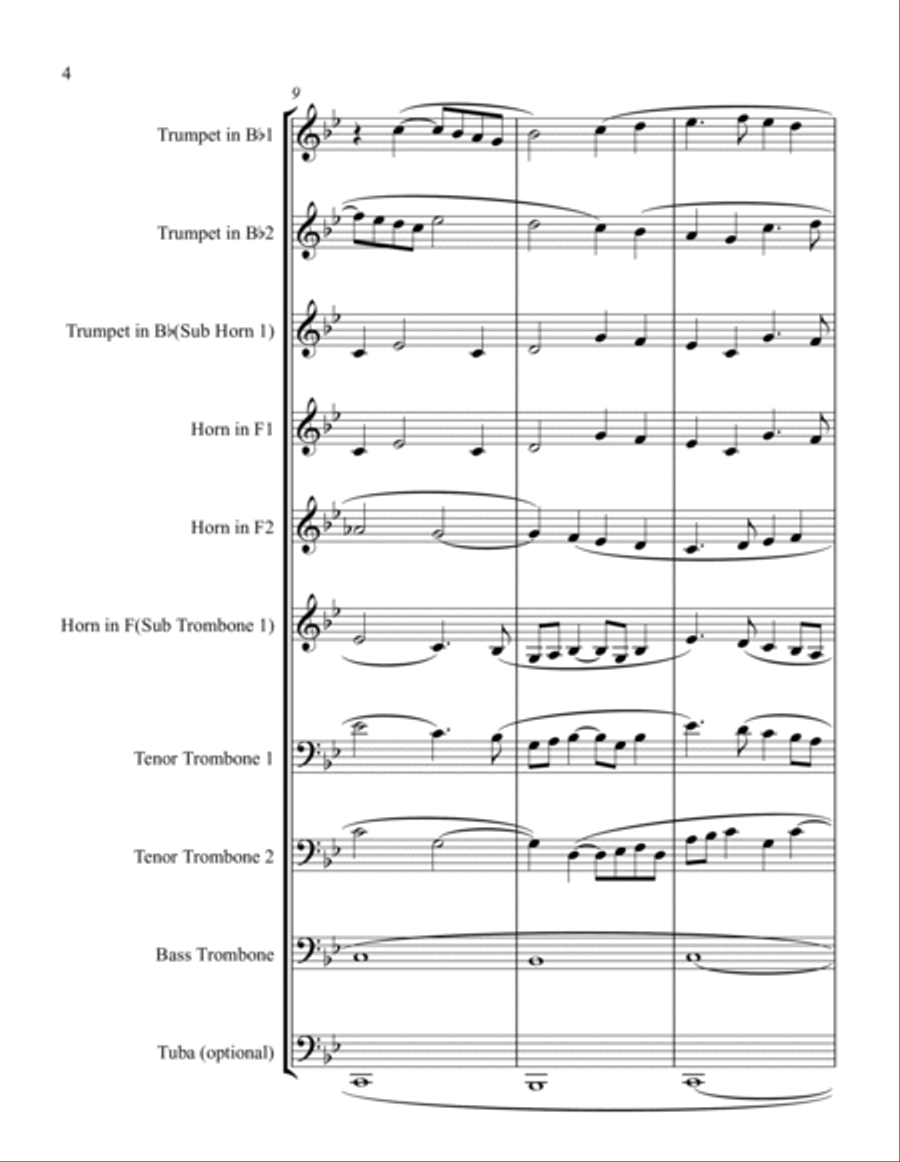 Libera Nos Salva Nos Chamber Music scores gallery preview page 4