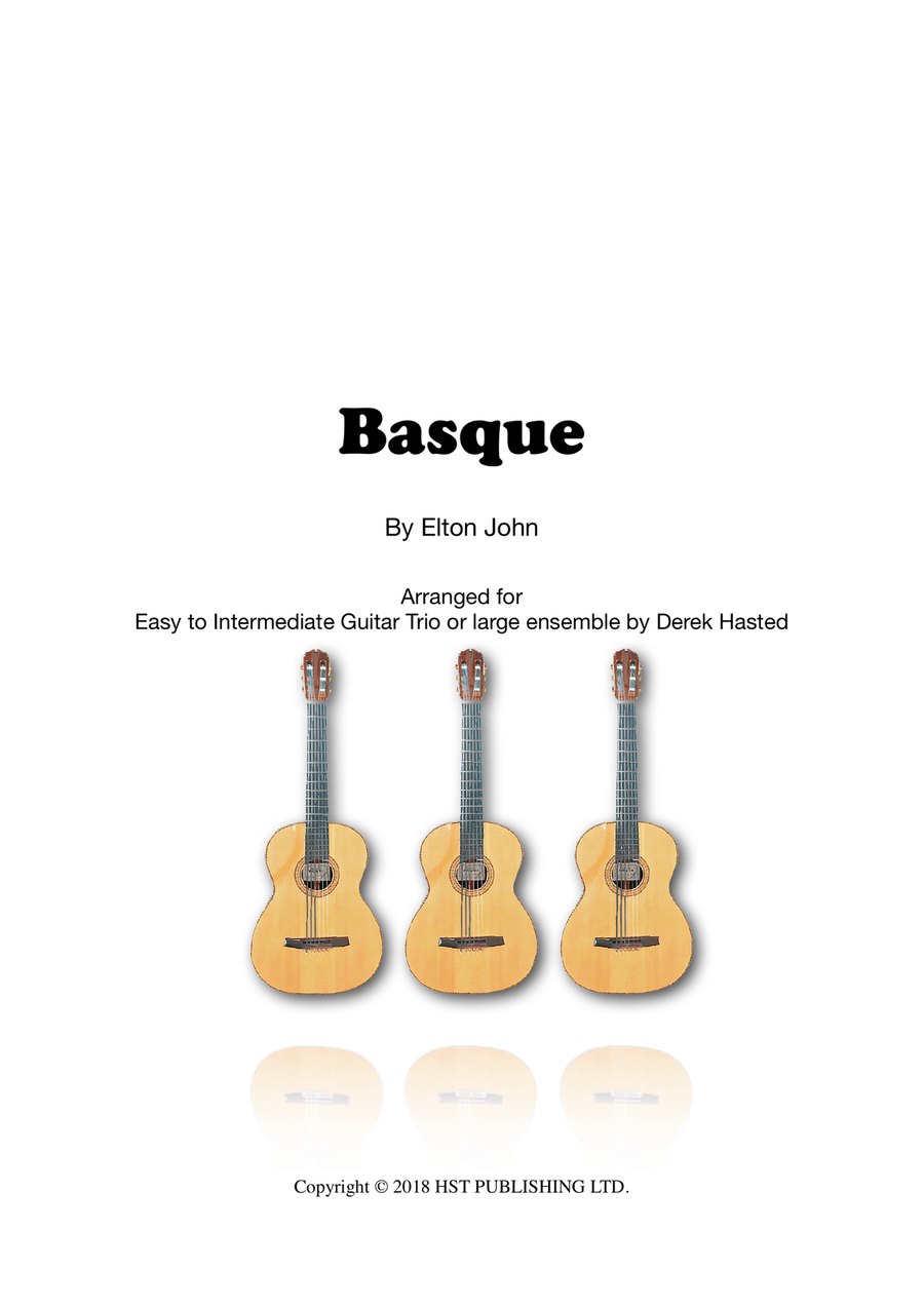 Basque Guitar Ensemble scores gallery preview page 1