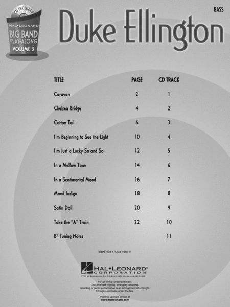 Duke Ellington - Bass image number null