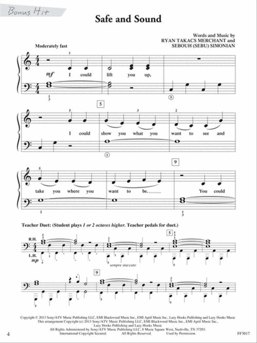 Faber Studio Collection Piano Method scores gallery preview page 4