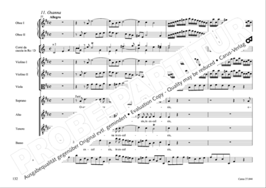 Messa per il Santissimo Natale 4-Part scores gallery preview page 123