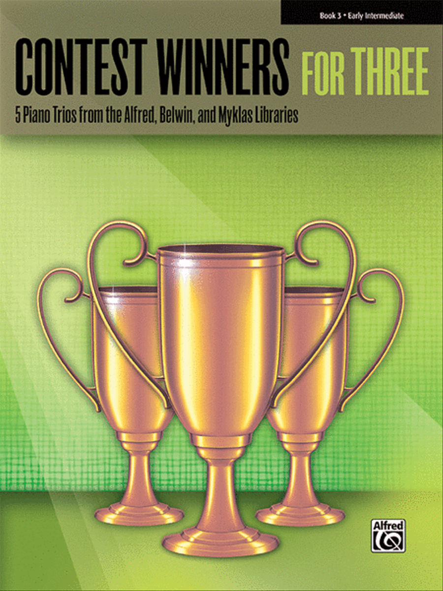Contest Winners for Three, Book 3 Small Ensemble scores gallery preview page 1