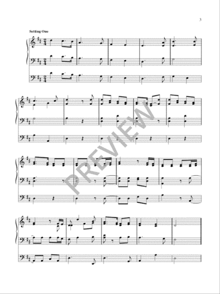 Hymn Harmonizations for Organ - Volume 2 Organ scores gallery preview page 6