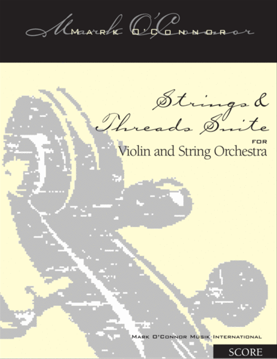 Strings & Threads Suite (score - for violin and string orchestra) String Orchestra scores gallery preview page 1