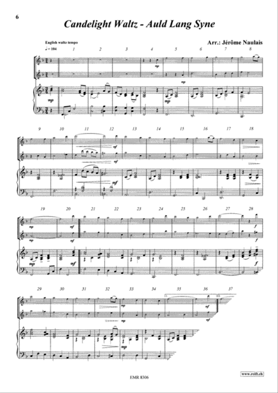 Album Volume 6 Flute Duet scores gallery preview page 5