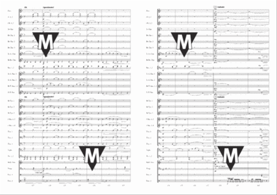 Green Hills Fantasy Concert Band scores gallery preview page 14