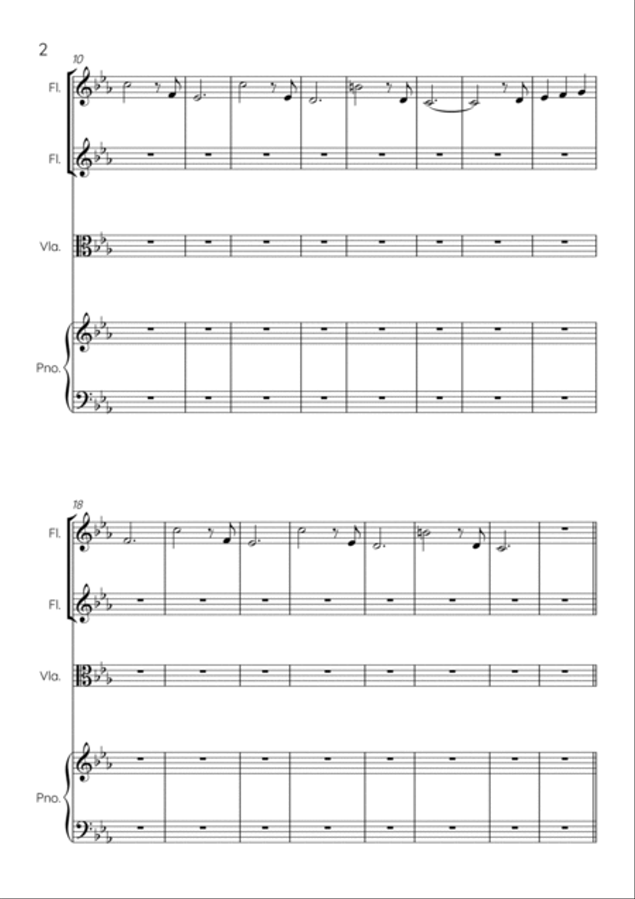 La Dispute Small Ensemble scores gallery preview page 2