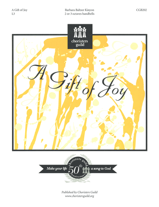 Book cover for A Gift Of Joy
