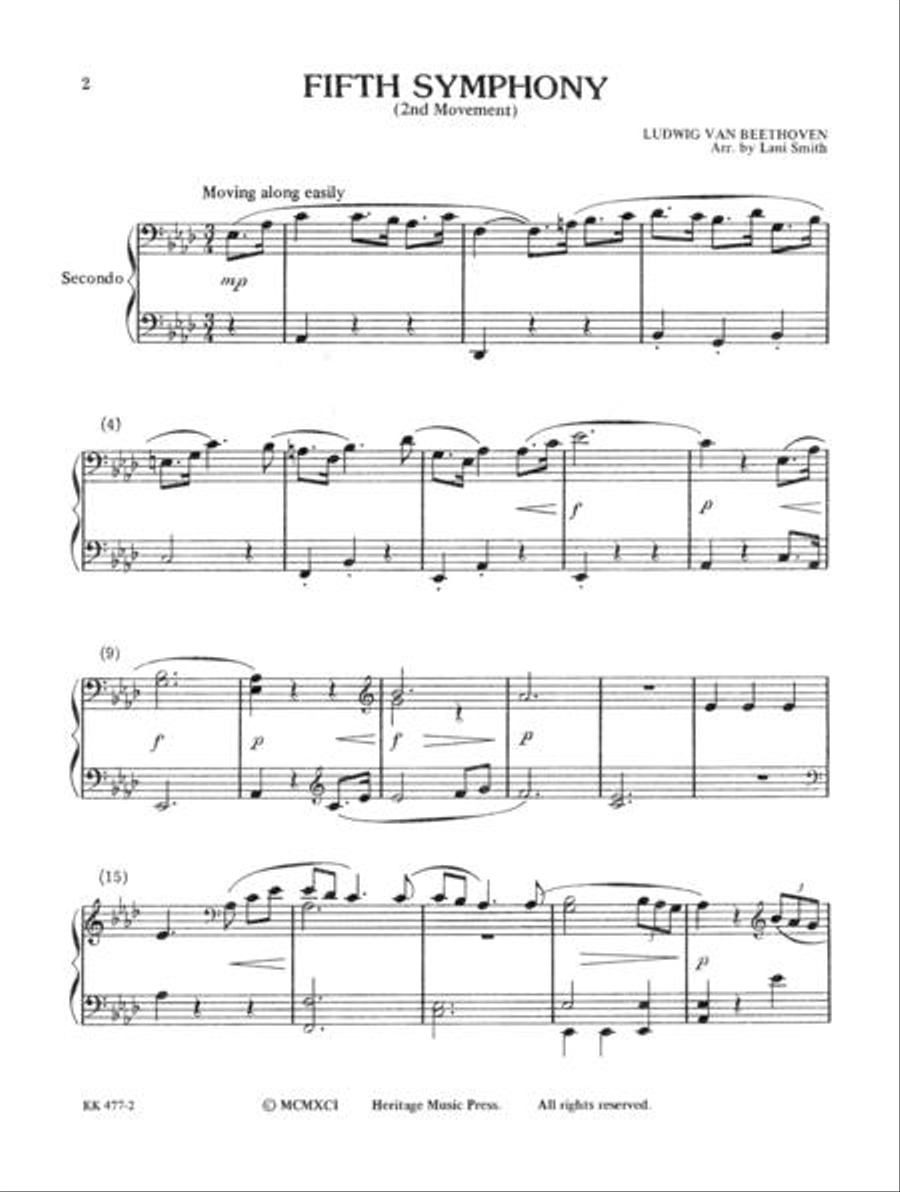 Classic Duets for Piano - Level 3 Piano Duet scores gallery preview page 3
