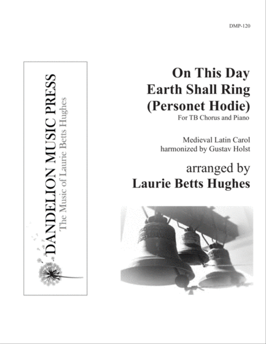 On This Day Earth Shall Ring (Personet Hodie) [Two-Part Men's Choir] 2-Part scores gallery preview page 1