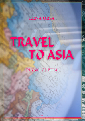 Book cover for Travel to Asia | Piano Album
