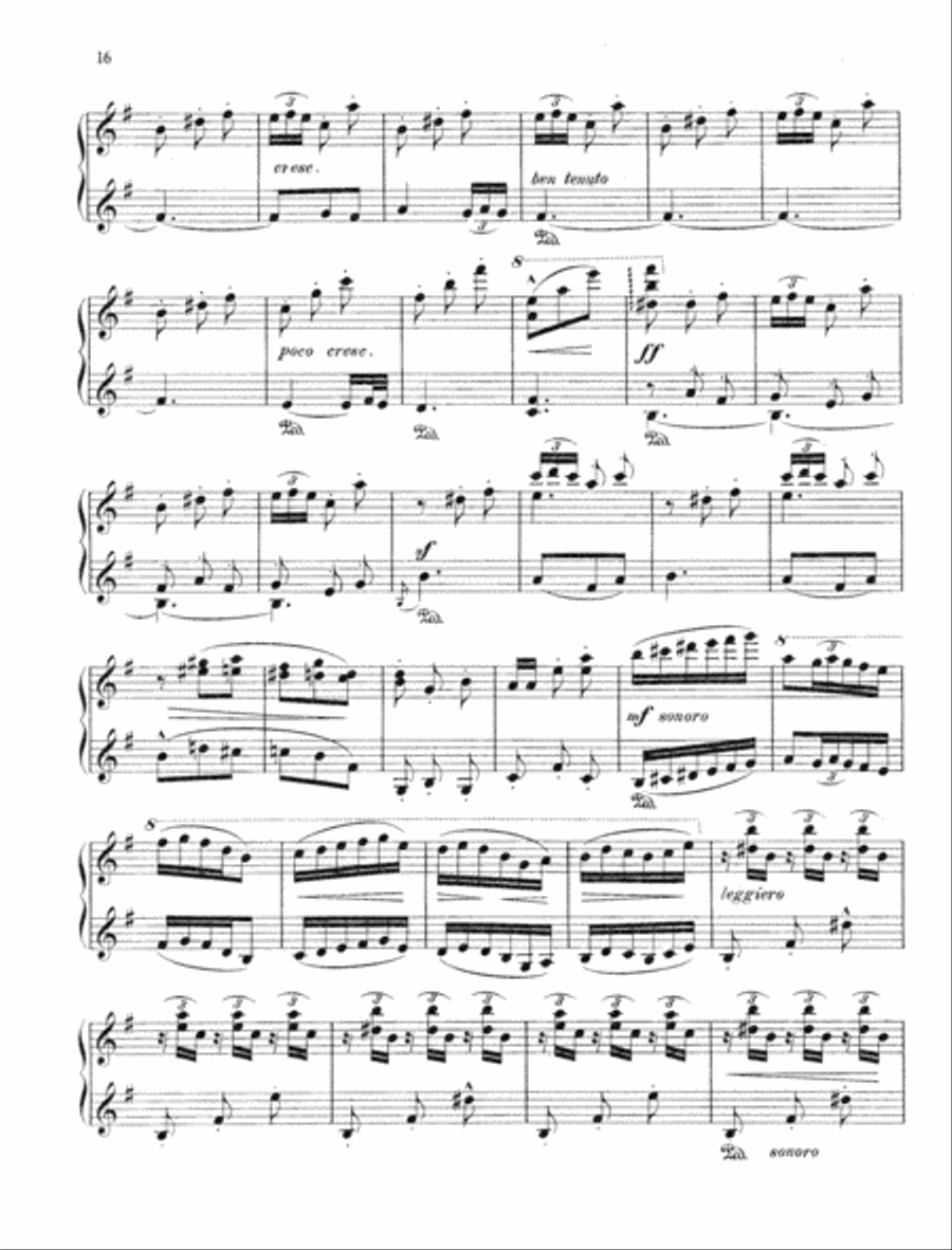 Malgueña Piano Solo scores gallery preview page 2