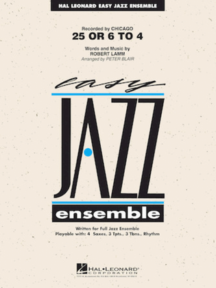 25 or 6 to 4 (Easy Jazz Ensemble)