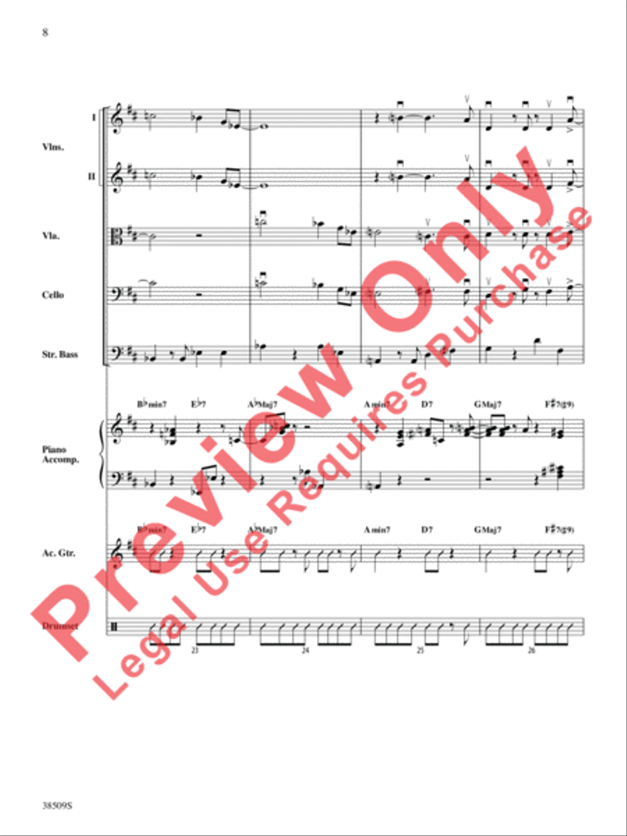 Recorda Me String Orchestra scores gallery preview page 9
