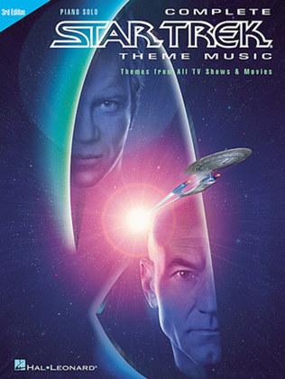 Book cover for Complete Star Trek® Theme Music – 3rd Edition