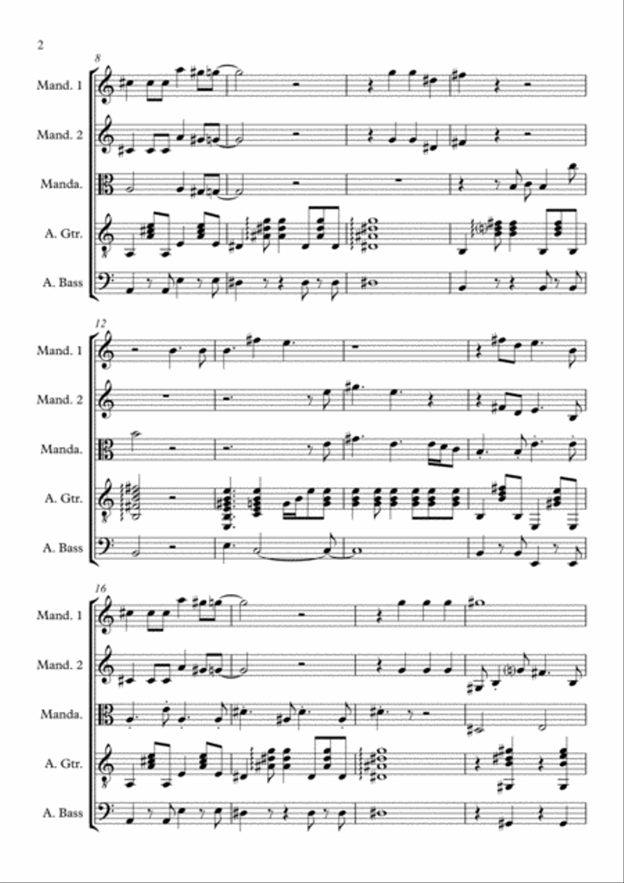 Goldfinger Small Ensemble scores gallery preview page 2
