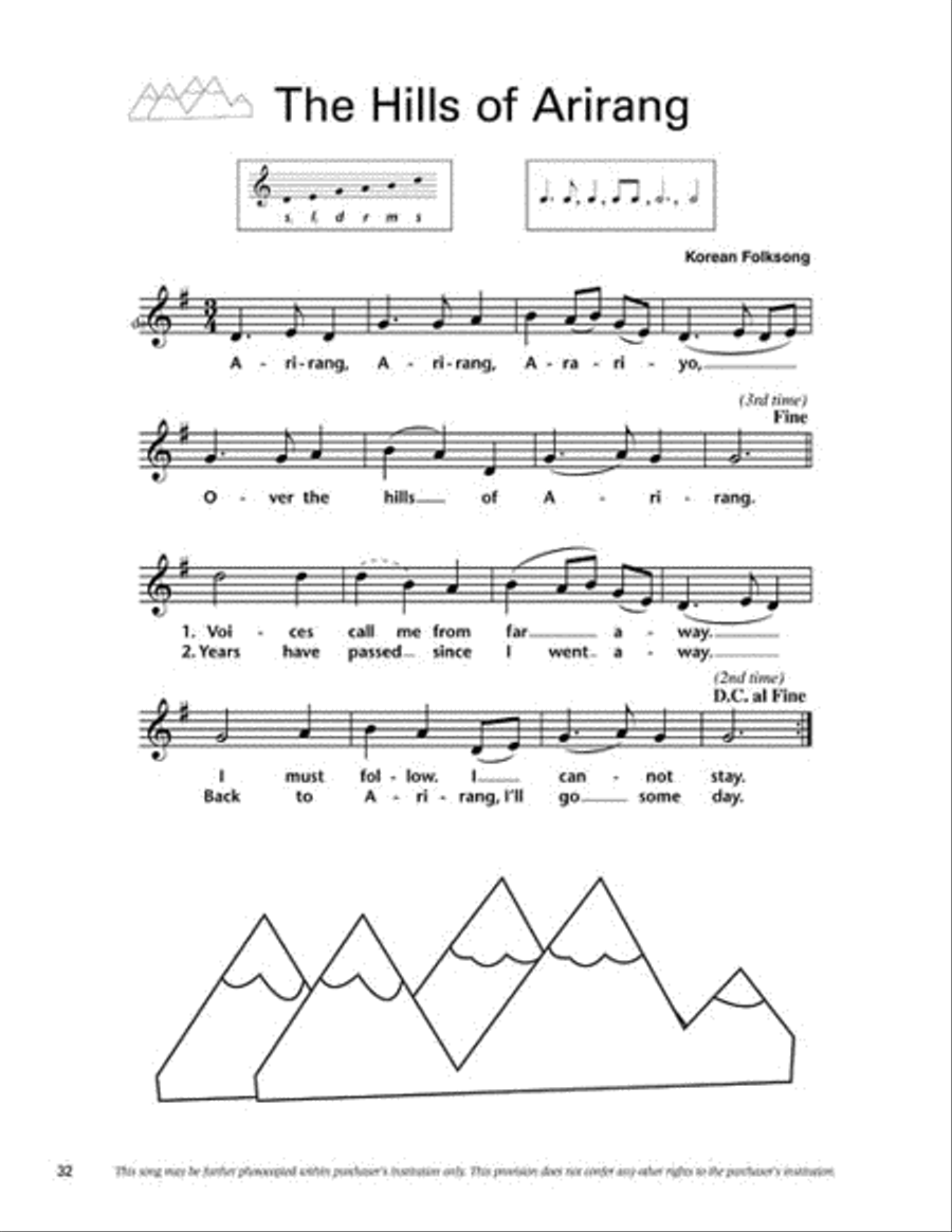Kodaly in the Classroom - Advanced Set 1 Choir scores gallery preview page 4