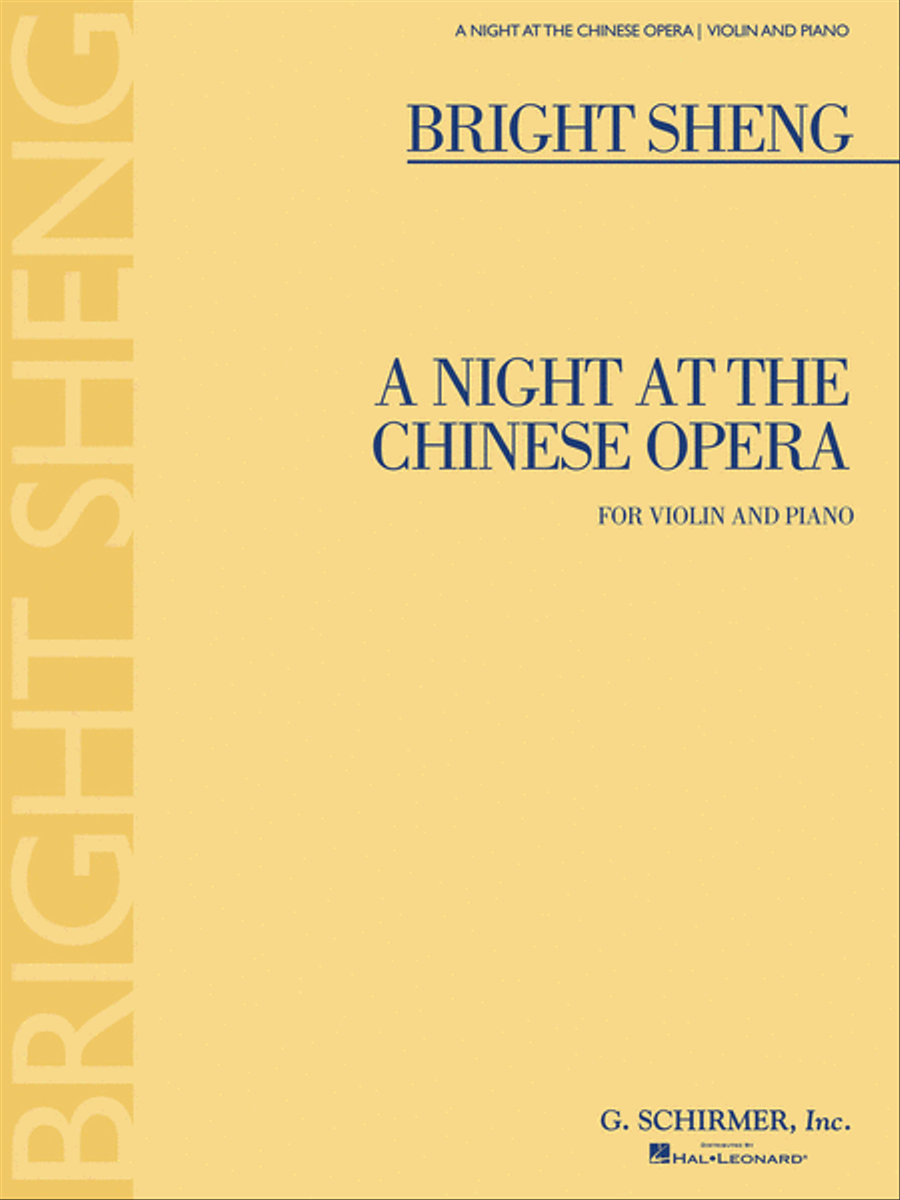 A Night at the Chinese Opera Violin Solo scores gallery preview page 1
