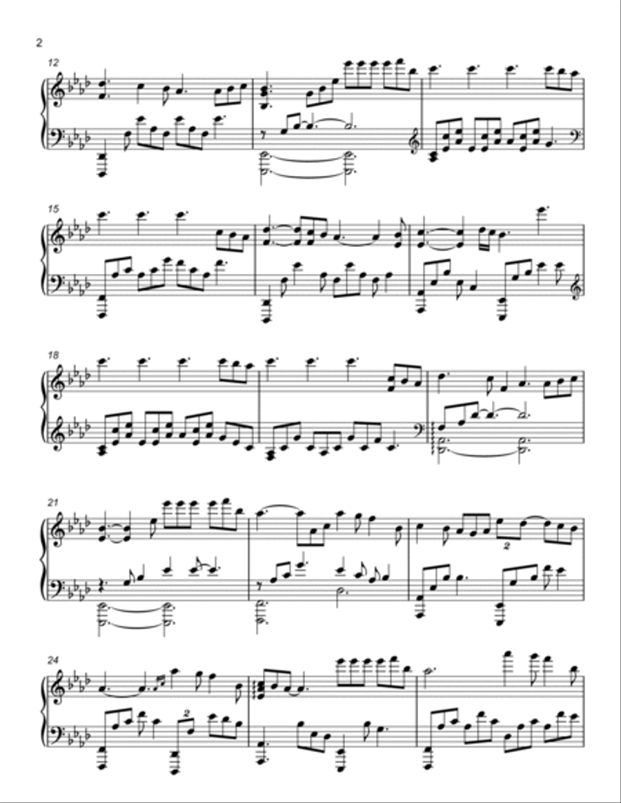 Perfect Piano Solo scores gallery preview page 2