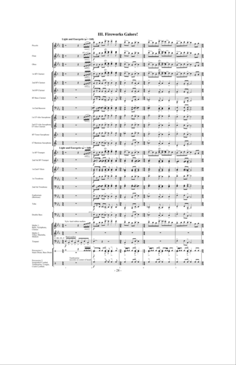 Nightflight Concert Band scores gallery preview page 27
