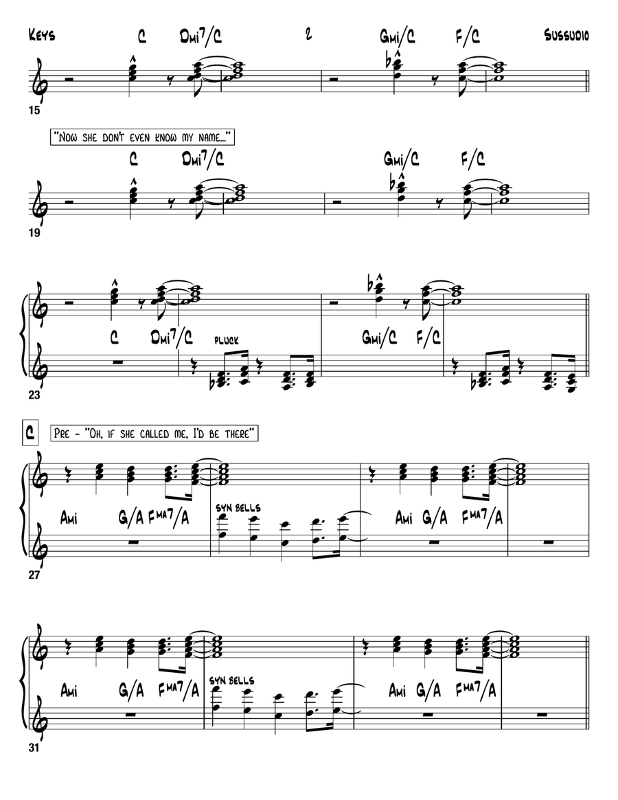 Sussudio Voice scores gallery preview page 2